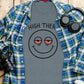 High There T-Shirt, Funny Smiley Face Shirt, Fun Graphic Tee, Casual Wear, Trendy Quote Shirt, Cool Gift Idea, Fun Casual Top