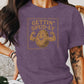 Gettin&#39; Spud-ly Graphic Tee, Potato Humor Shirt, Funny Workout T-shirt, Comfy Casual Wear, Trendy Graphic Tee for All Ages