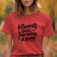 Introverts Unite Separately at Home T-Shirt, Funny Introvert Shirt, Humorous Graphic Tee, Introvert Gift Idea, Unique Gift for Introverts