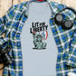 Lit For Liberty Graphic Tee, Statue of Liberty Shirt, 4th of July Clothing, Patriotic T-shirt, Independence Day Outfit