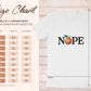 Funny Graphic T-Shirt, Nope Orange Print Tee, Unisex Casual Shirt, Gift for Him or Her, Custom Size Option, Comfy Cotton Blend