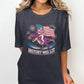 Funny Graphic Tee, History Was Lit T-shirt, Patriotic Dinosaur Shirt, American Flag Fireworks Top, Fun Novelty Tee, Humor Apparel