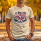 History Was Lit T-Shirt, American Flag Dinosaur Tee, Patriotic Graphic Shirt, Funny Independence Day Top, USA Pride Clothing