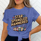 Star Spangled Hammered Shirt, 4th of July TShirt, Independence Day Top, Patriotic Party Tee, USA Flag Graphic Tee, Summer Outfit