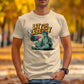 Funny Graphic Tee, Lit for Liberty Shirt, Unique Novelty Gift, Statue of Liberty Design, Cool Printed T Shirt for Him