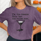Funny Martini Graphic T-Shirt, I&#39;m The Reason This Bar Has Rules Now, Wine Lover Graphic Tee, Party Shirt, Drinking Graphic Tee