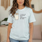 I Prefer my Horchata Room Temperature T-shirt, Funny Horchata Shirt, No Ice Horchata Tee, Cute Beverage Clothing, Comfy Casual Wear