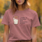 Horchata T Shirt, No Ice Horchata Shirt, Funny Beverage Graphic Tee, Room Temperature Drink Shirt, Unique Horchata Lover Gift