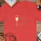 Brunch Shirt, Funny Champagne Quote Tee, Weekend Breakfast Top, Cute Casual Graphic Shirt, Wine Lover Gift, Ladies Red T-shirt