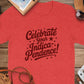 Celebrate Your Indica Pendece Shirt, Fun Graphic Tee, Cannabis Inspired Gift, Unique Holiday T-Shirt, Casual Everyday Wear
