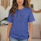 Oui Just Love Paris shirt, Eiffel Tower graphic tee, stylish Paris lover&#39;s top, blue shirt Paris gift, casual trendy Paris t-shirt