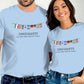 Couples Matching Immigrants Shirt, Immigrants Make America Great T-Shirt, Flag Design Unity Tee, Proud Immigrant Gift Shirt
