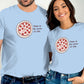 Pizza is the circle of life shirt, Funny pizza graphic tee, Matching couple pizza t-shirt, Cute pizza lover gift, Pizza humor shirt