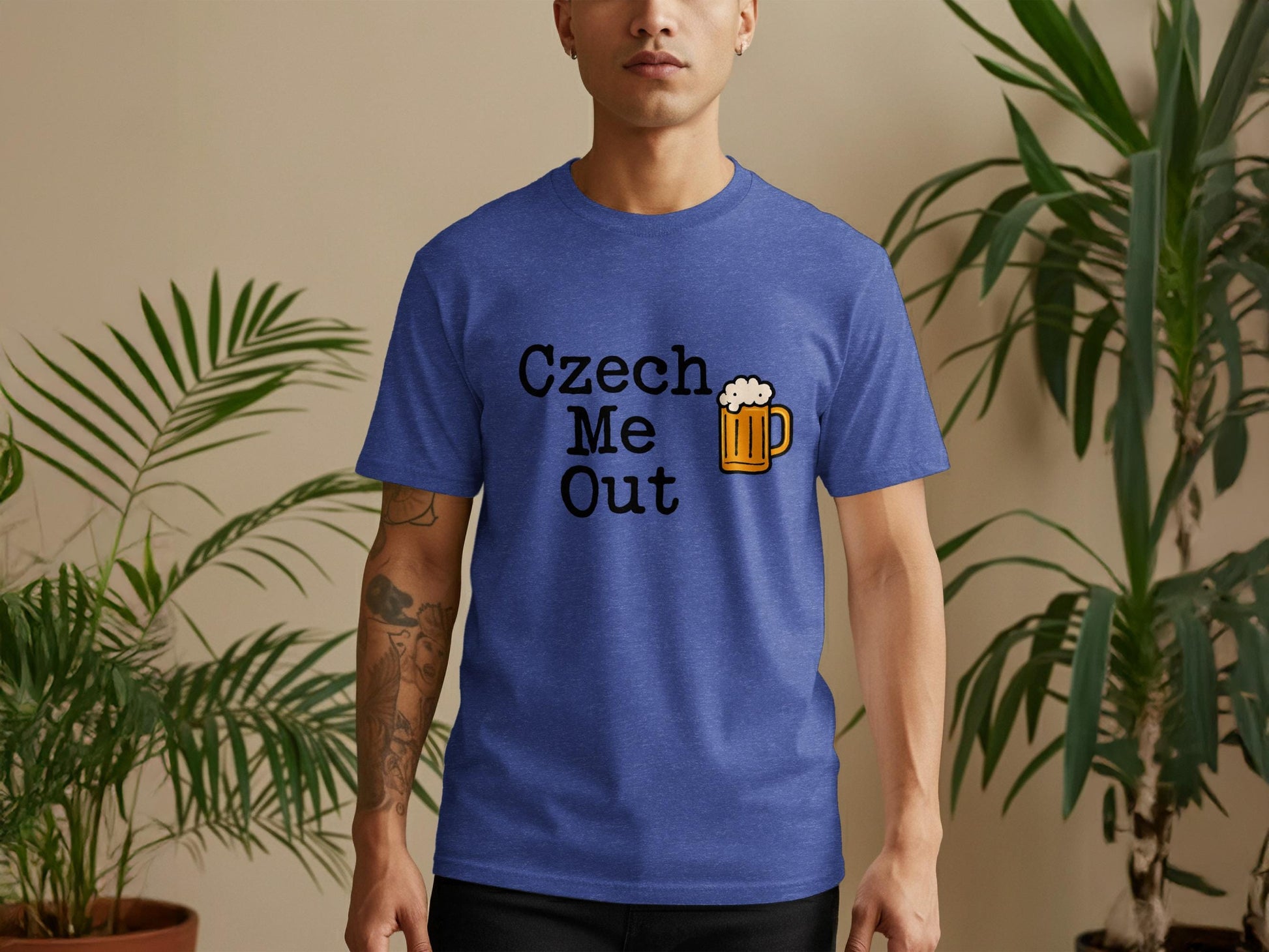 Funny Czech Me Out T-Shirt, Beer Lover Shirt, Czech Republic Humor Tee, Gift for Beer Enthusiasts, Drinking Shirt, Novelty Graphic Tee