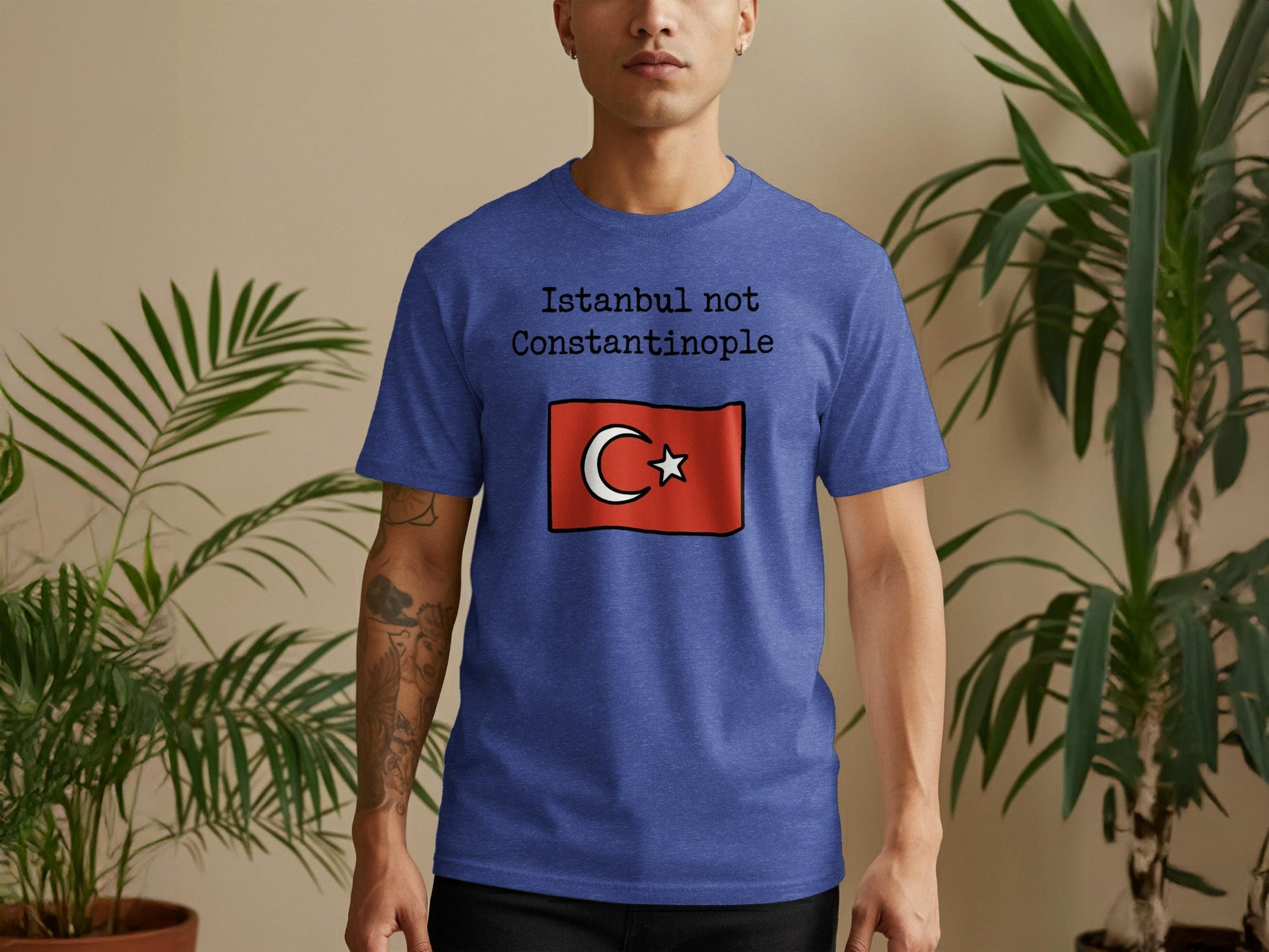 Istanbul not Constantinople T-Shirt, Turkish Flag Shirt, Funny Turkey Shirt, Istanbul Lover Gift, Turkish Pride Tee, Istanbul Souvenir