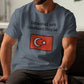 Istanbul not Constantinople shirt, Turkey flag t-shirt, unique graphic tee, casual top, unisex clothing, trendy wear