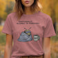 Emotionally Allergic to Mornings Shirt, Cute Bee Blanket Design, Funny Nope Coffee Cup Tee, Gift for Bee Lovers