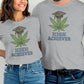 High Achiever T-Shirt, Funny Graduation Gift, Cannabis Leaf Design Tee, Unique Weed Lover Gift, Quirky Marijuana Apparel