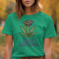 High Achiever Graphic Tee, Funny Graduation Shirt, Cannabis Leaf T-shirt, College Humor Top, Novelty Gift for Him Her, Unisex Casual Wear