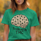 Funny Graphic Tee, Powered by THC Shirt, Cannabis Lover Gift, Weed Enthusiast T-Shirt, Novelty Marijuana Apparel, 420 Friendly Top