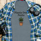 Plants Over Pants Graphic Tee, Casual Graphic T-Shirt, Funny Plant Lover Shirt, Unisex Tee, Trendy Plant Graphic Top
