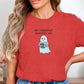 Funny Ghost Shirt, Halloween Humor Tee, My Therapist Ghosted Me, Cute Spooky Top, Sarcastic Halloween Shirt, Ghost Meme Tshirt