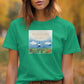 Farmer&#39;s Market Graphic Tee, Fresh Produce T-Shirt, Casual Green Shirt, Farmers Market Lover Apparel, Outdoor Market Clothing