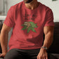 Cute Sloth Leaf Me Alone Graphic Tee, Funny Sloth T Shirt, Humorous Animal Shirt, Relaxed Fit Casual Wear, Gift for Sloth Lovers