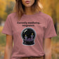 Currently Manifesting Vengeance T-Shirt, Witchy Graphic Tee, Halloween Spiritual Shirt, Gothic Aesthetic, Magic Crystal Ball Top
