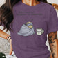 Emotionally Allergic to Mornings Shirt, Funny Nope Quote Tee, Cute Lazy Bee Graphic, Women&#39;s Casual Graphic T-Shirt, Gift for Her
