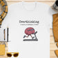 Funny Overthinking Shirt, Brain on Treadmill Design, Quirky Graphic Tee, Unique Gift Idea, Mental Health Awareness, Casual Wear