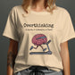 Overthinking A Sport A Lifestyle A Curse T-shirt, Funny Graphic Tee, Casual Unisex Shirt, Gift for Overthinkers