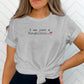 I am Just a Funghi Shirt, Funny Mushroom T-shirt, Cute Graphic Tee, Women&#39;s Trendy Tops, Quirky Casual Wear, Humorous Clothing