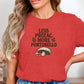 Less Prozac More Portobello Shirt, Funny Mushroom Graphic Tee, Casual Red T-Shirt, Unique Quote Top, Vintage Inspired Design