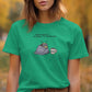 Emotionally Allergic To Mornings T-Shirt, Funny Sloth Graphic Tee, Quirky Coffee Lover Shirt, Humorous Gift For Her, Casual Wear