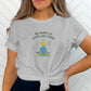 Meditation Graphic Tee, Yoga Humor Shirt, Spiritual Funny TShirt, My Auras On Airplane Mode, Mindfulness Gift, Positive Vibes Top