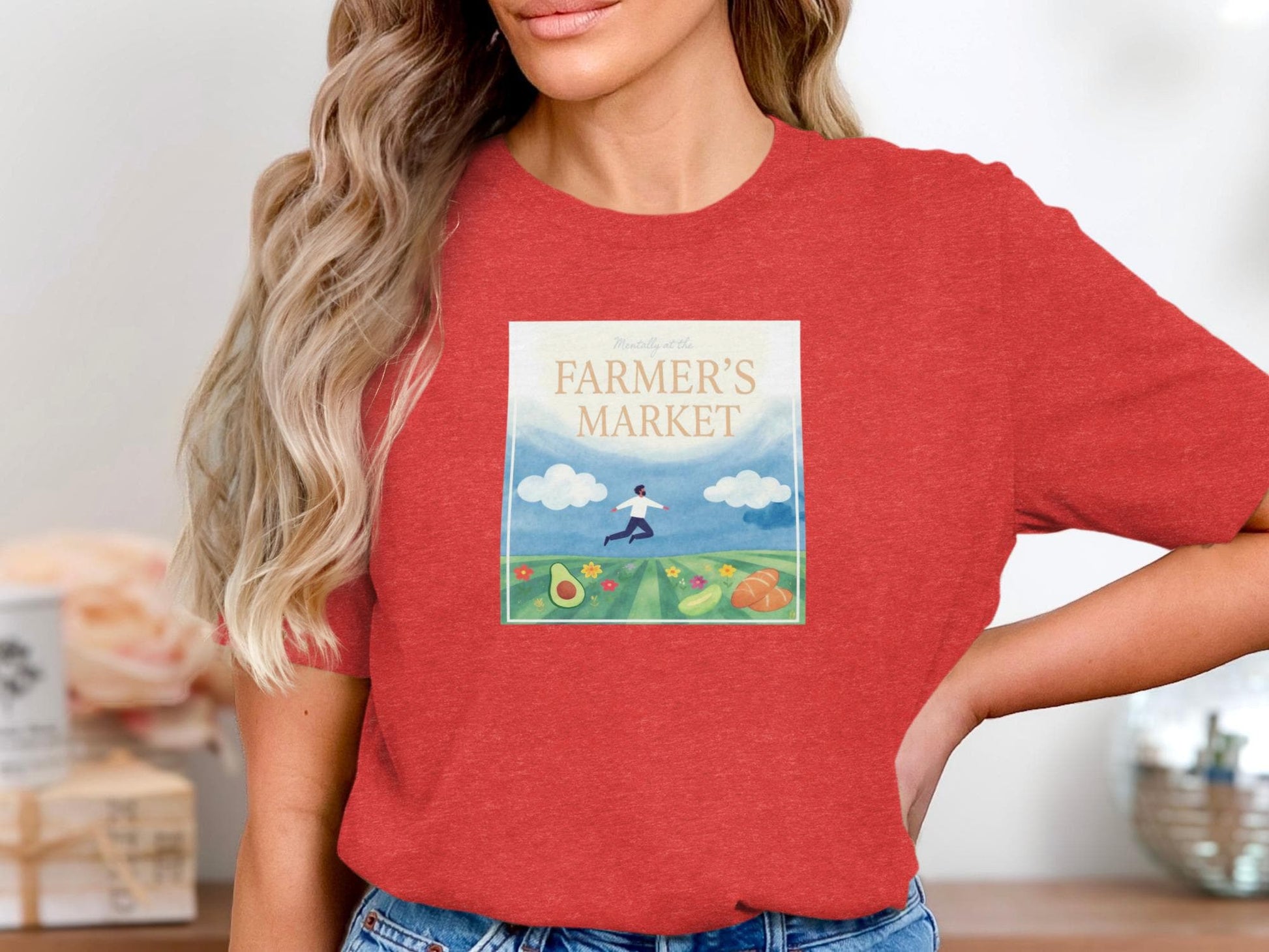 Farmers market graphic tee, vintage farmers market shirt, farmers market lover gift, trendy graphic t shirt, casual retro tee